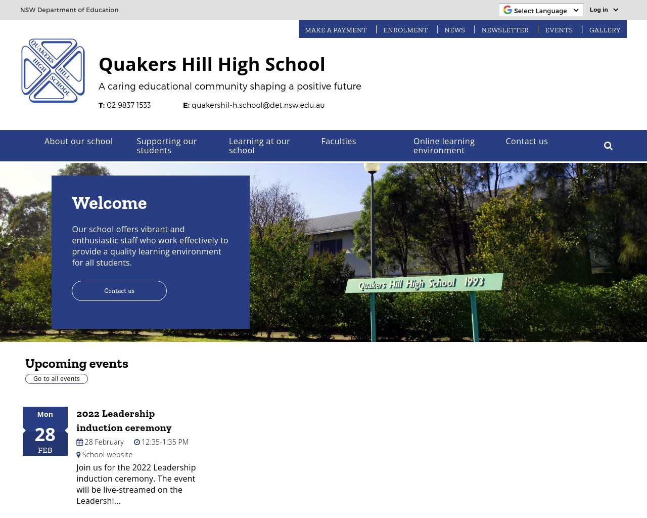 Quakers Hill High School