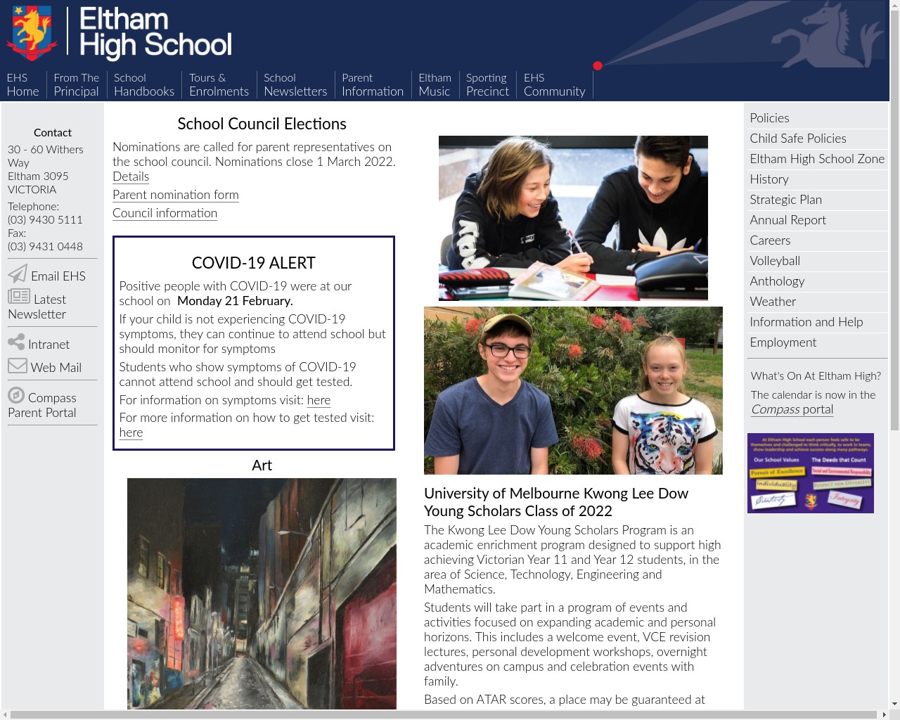 Eltham High School