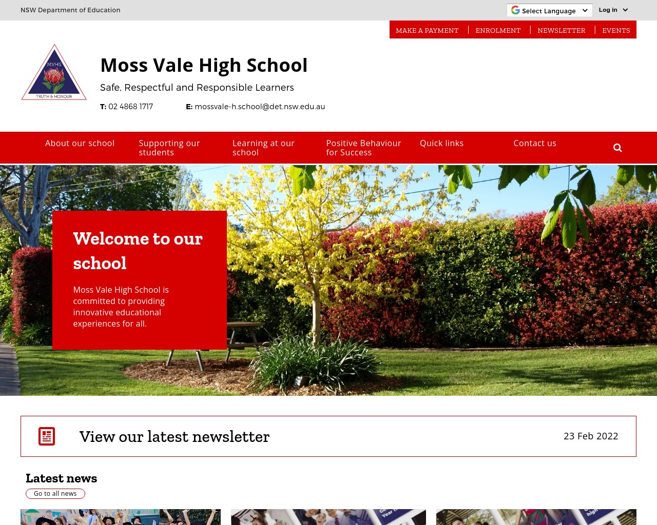 Moss Vale High School