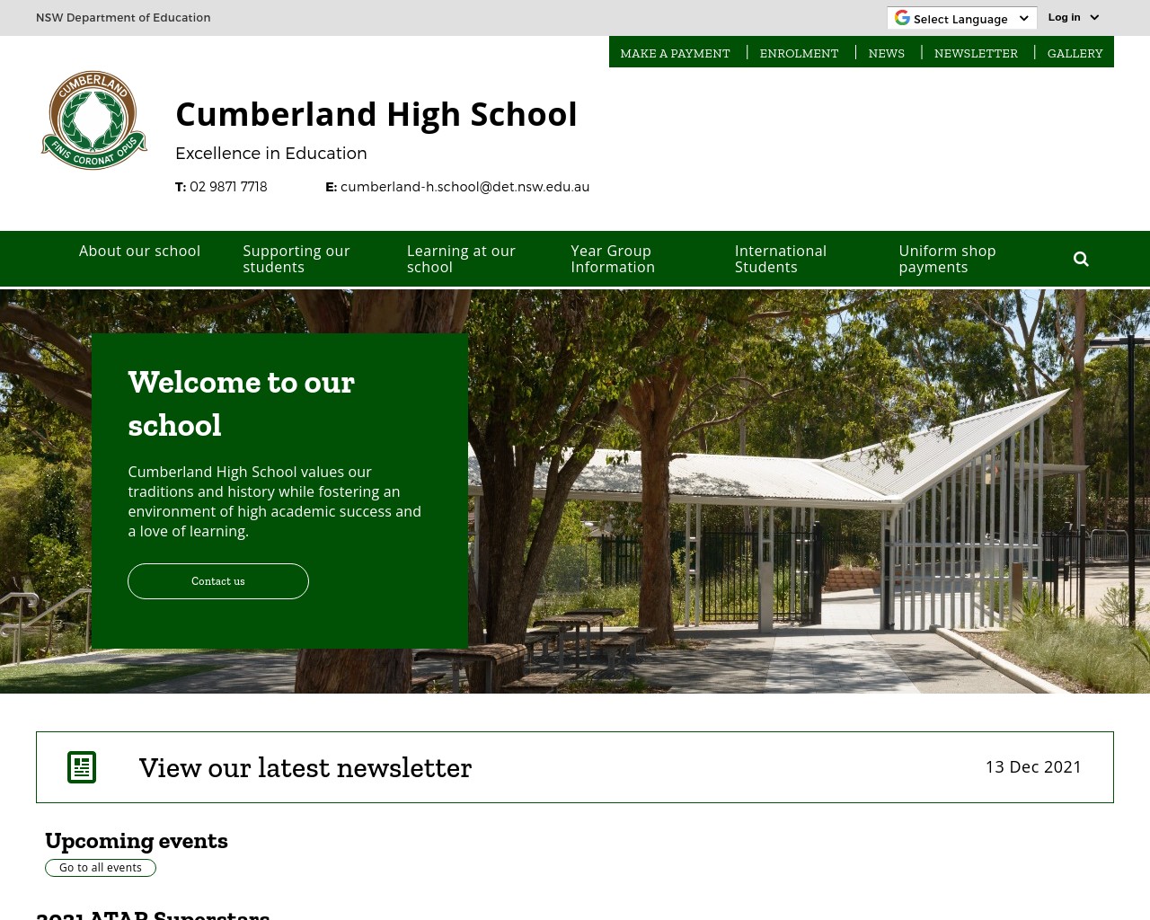 Cumberland High School