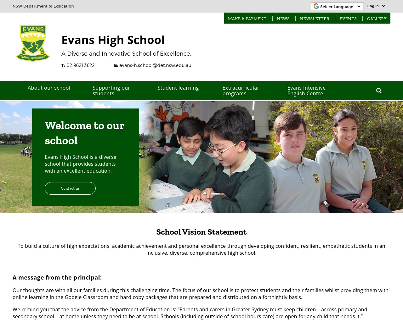 Evans High School