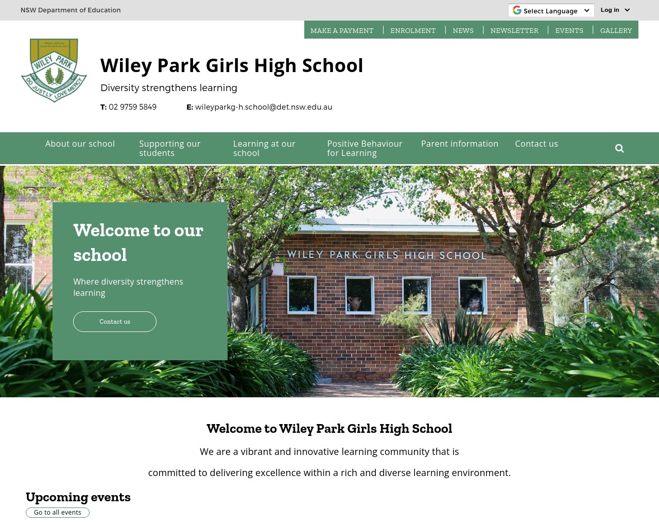 Wiley Park Girls High School