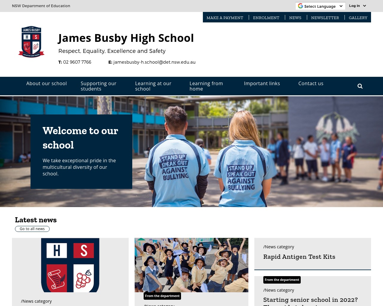 James Busby High School