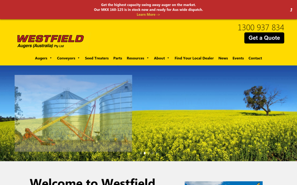 Westfield Augers